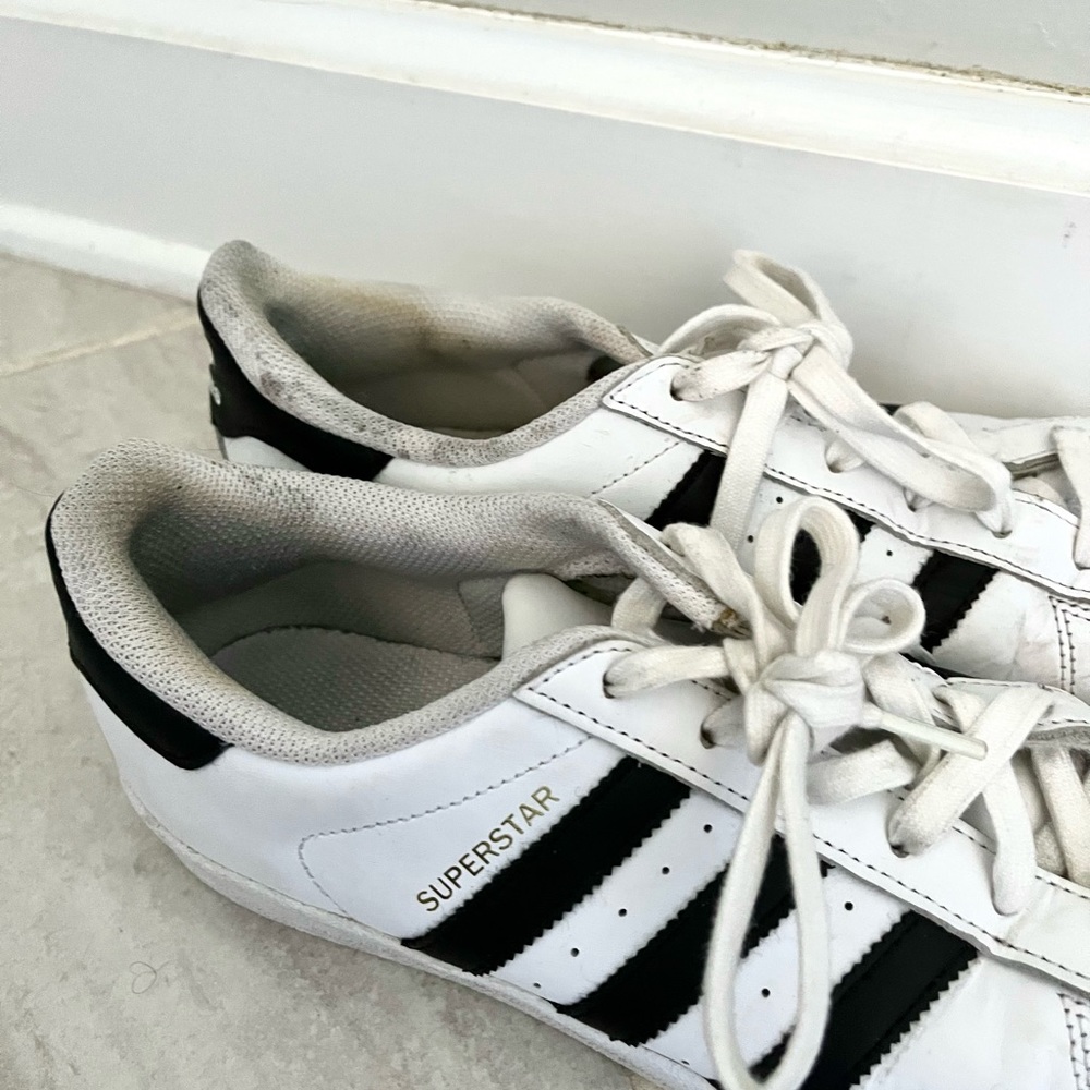 adidas Superstar Shell Tops Toe black and white - Picture 5 of 8